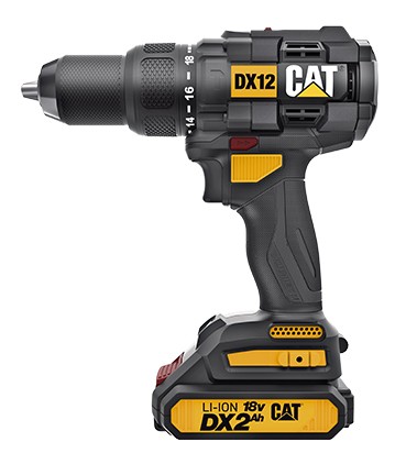 CAT 18V Borvél DX12 og Höggskrúfvél DX71