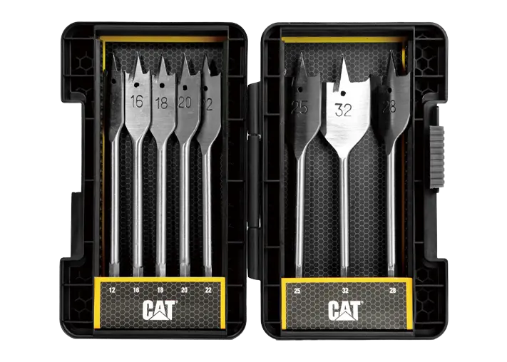 CAT Spaðaborasett 8 stk