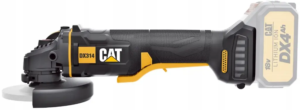 CAT 18V Slípirokkur 125MM, Stök vél