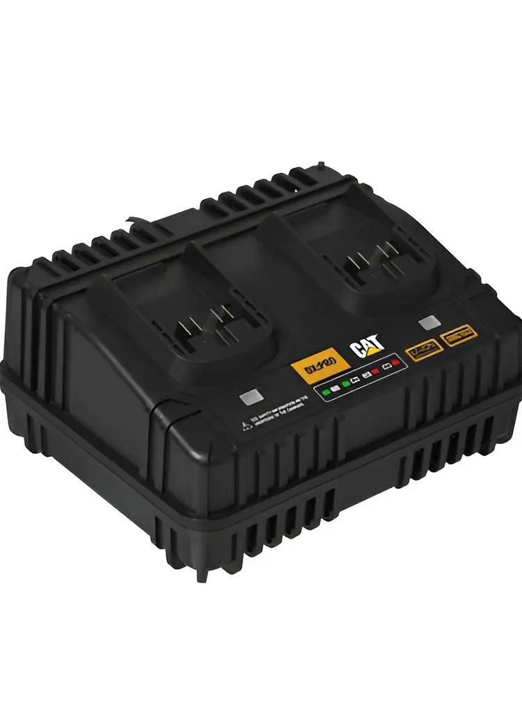 CAT 18V Hraðhleðslutæki 15A, fyrir tvö batterí