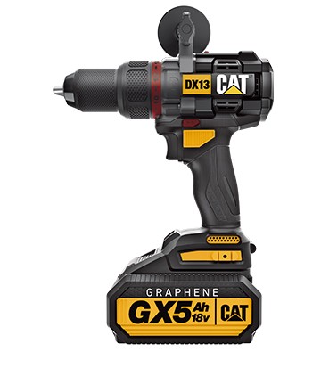 [dx13.1] CAT 18V Borvél m.höggi 80Nm DX13