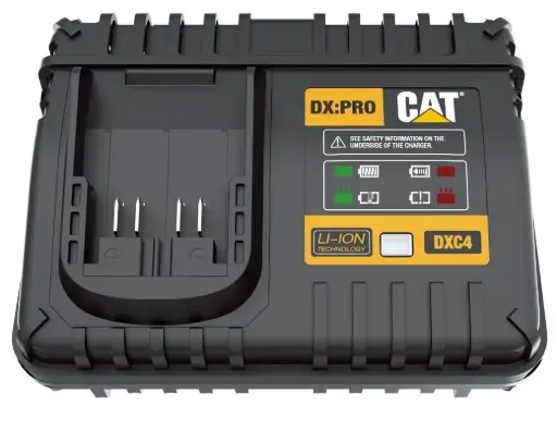[DXC4] CAT 18V Hraðhleðslutæki 4A