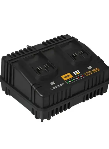 [DXC152] CAT 18V Hraðhleðslutæki 15A, fyrir tvö batterí