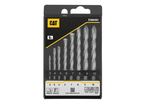 [DA04901] CAT Múrbor sett (8 stk)