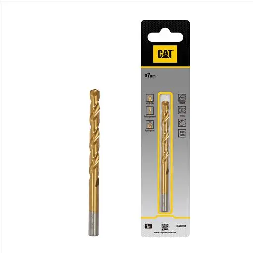[DA02011] CAT Títaníumhúðaður bor 7x109mm