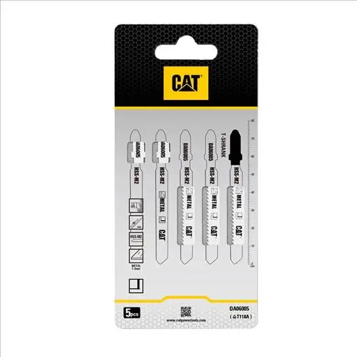[DA06006] CAT Stingsagarblöð 75mm (grófur skurður)